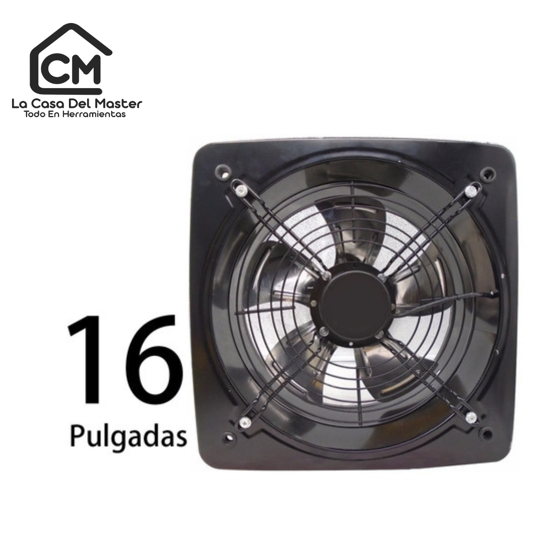 ¡Respira aire puro en tu trabajo! ️ Extractor De Aire Industrial 16 Pulgadas 550w (OF)