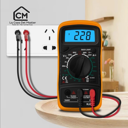 Precisión y seguridad en tus mediciones! Tester Digital Mide Amperaje Voltaje Ohms Diodos Etc ⚡️ (BO)
