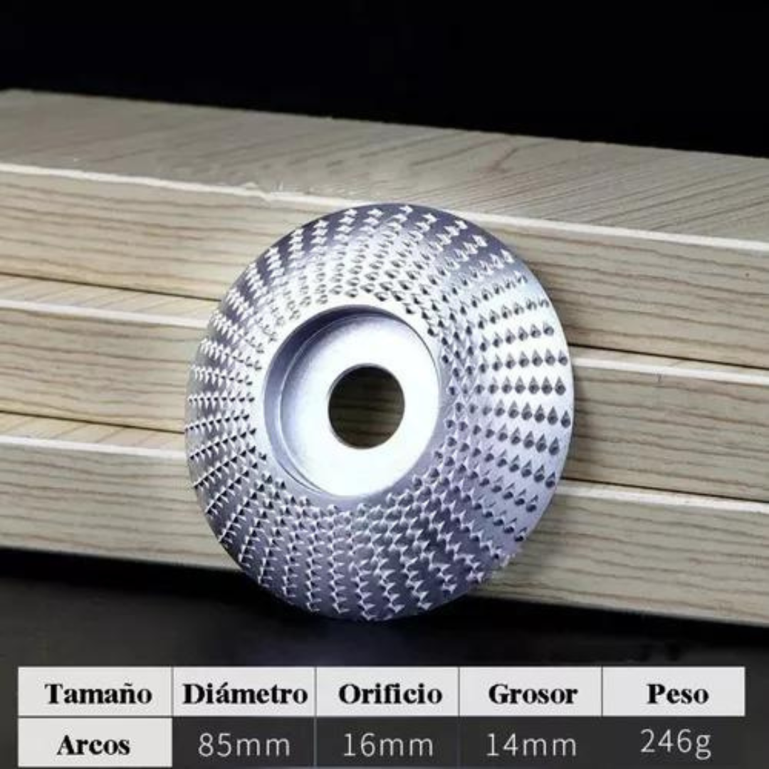 Disco Abrasivo Para Amoladora Angular De Madera, 4 Piezas Plata