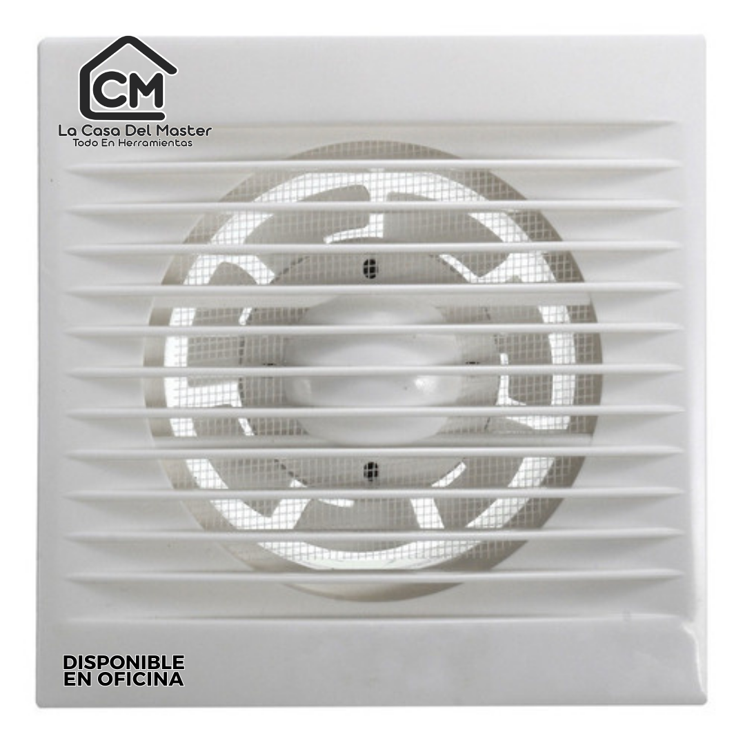 Extractor Aire 220v 4 Pulgadas 10cm Baño Cocina Oficina