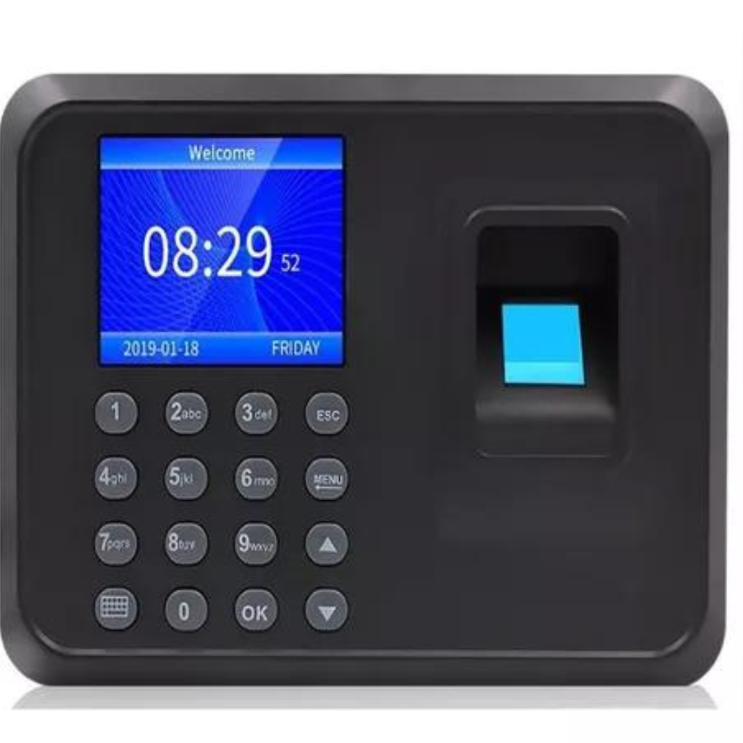 Control Asistencia Reloj Con Marcador De Huella Digital