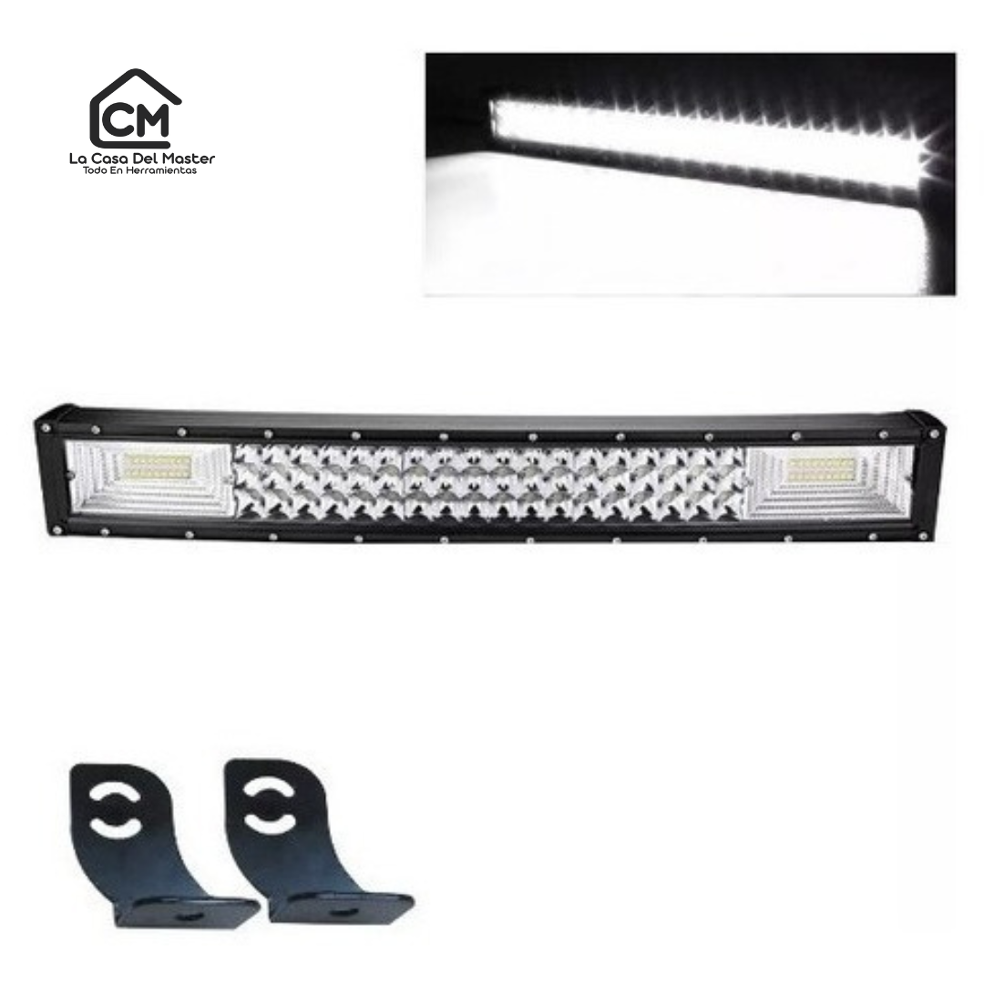 🚗 ¡Conquista la noche! Barra LED Neblinero 120W 4x4 55cm 🚗 (BO)
