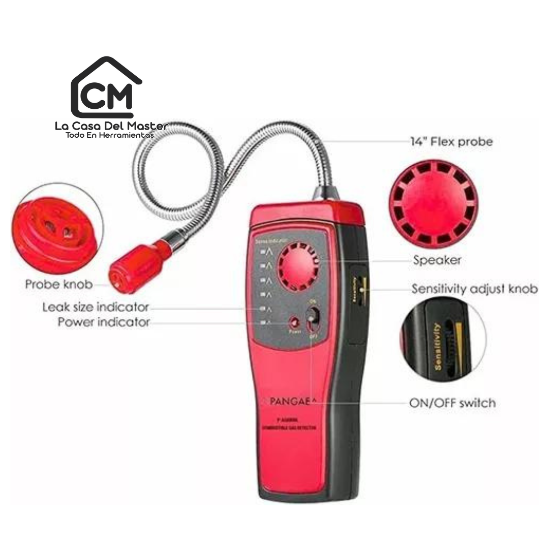 Detector De Fuga De Gas Smart Sensor As8800l