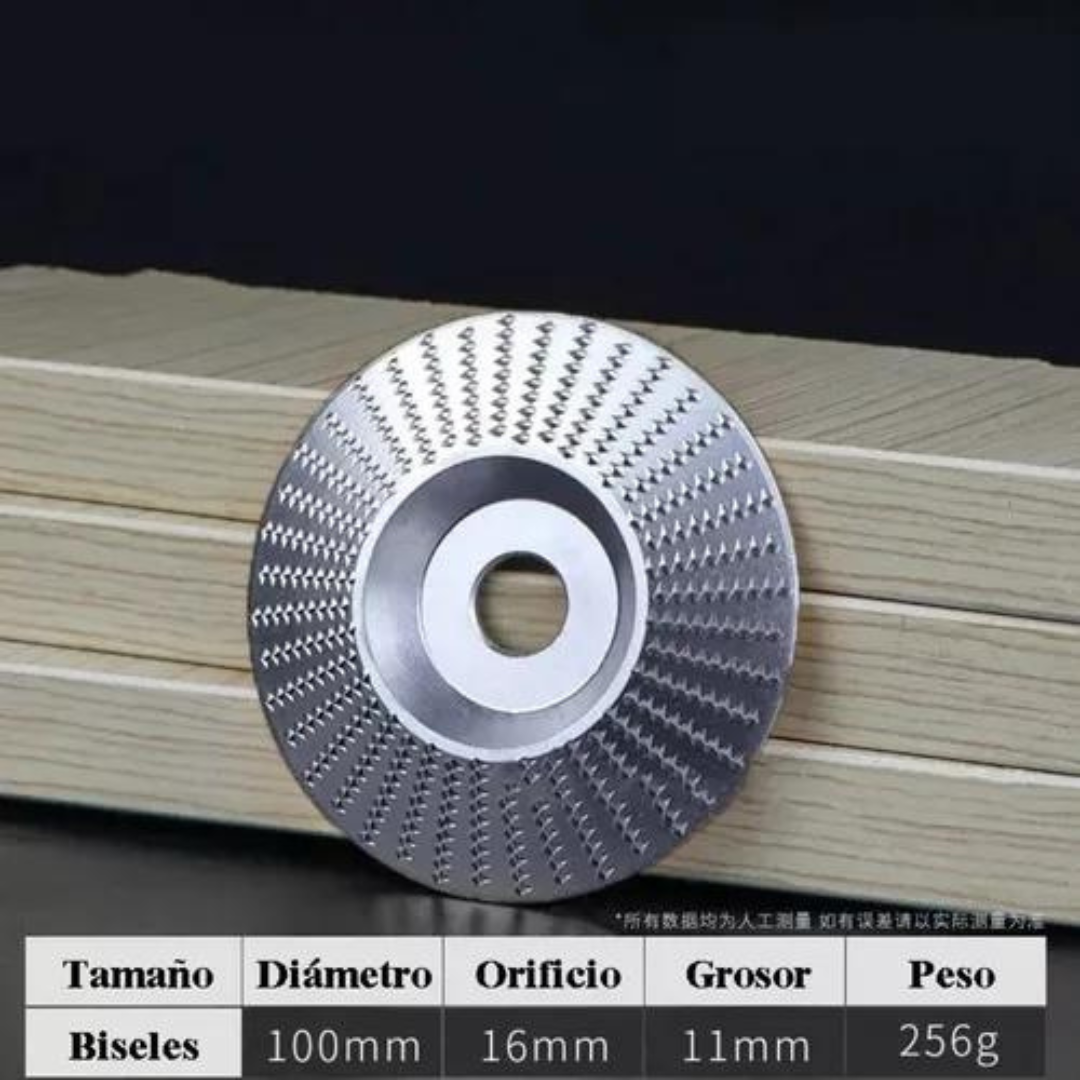 Disco Abrasivo Para Amoladora Angular De Madera, 4 Piezas Plata