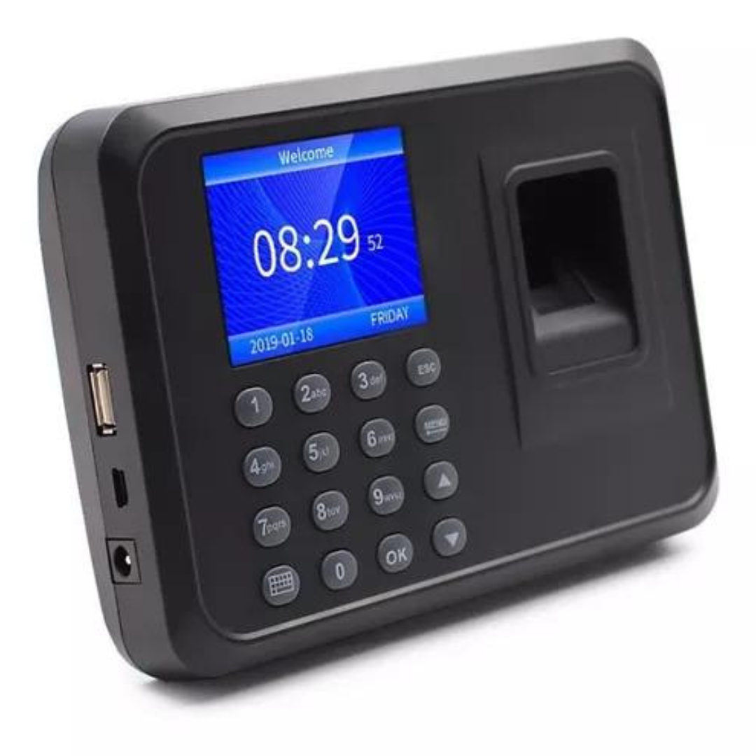 Control Asistencia Reloj Con Marcador De Huella Digital