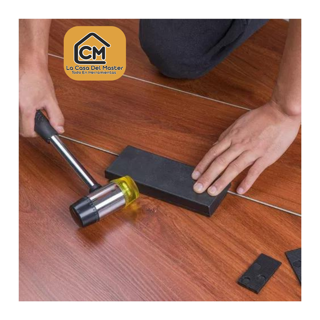 🔨 ¡Dile adiós al bricolaje! Kit Instalación Piso Flotante ️🔨 - Fácil y rápido