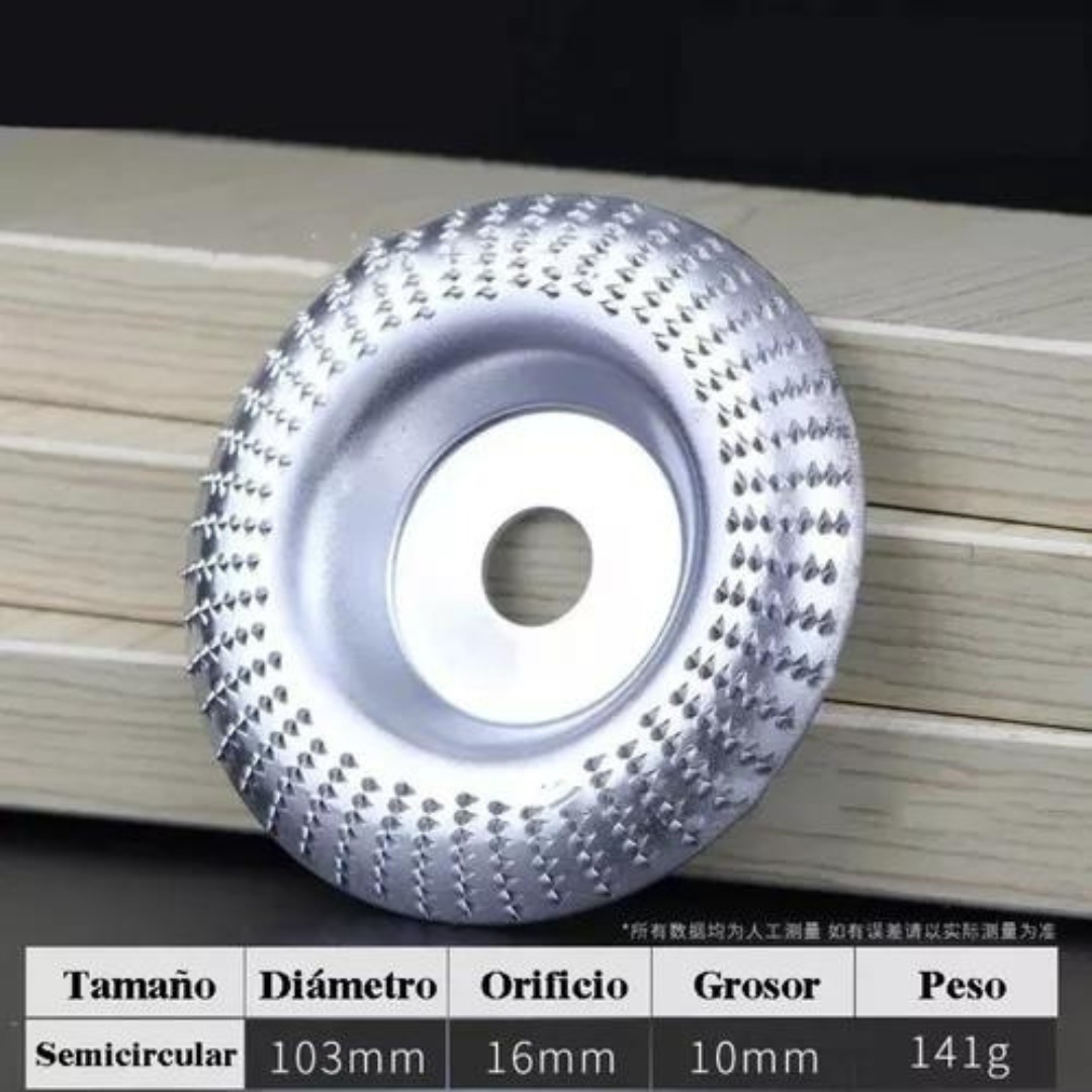 Disco Abrasivo Para Amoladora Angular De Madera, 4 Piezas Plata