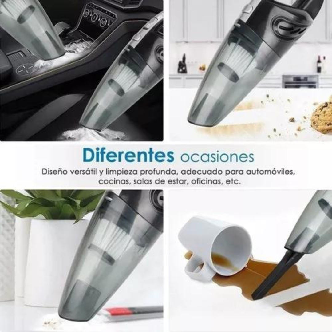 Aspiradora Recargable De Alta Potencia De Mano Portátil
