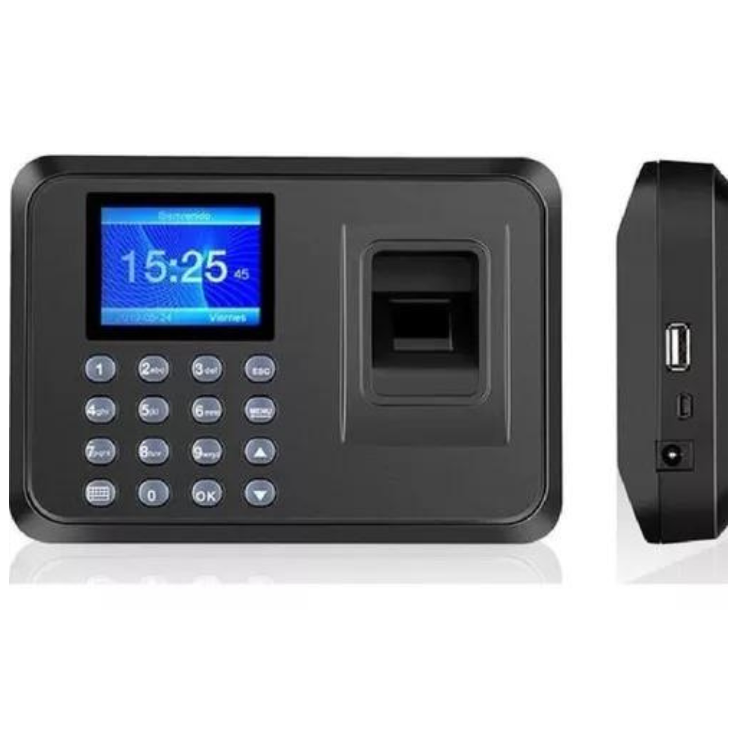 Control Asistencia Reloj Con Marcador De Huella Digital