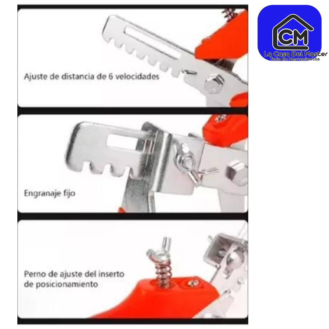 ¡NIVELA TUS CERÁMICOS COMO UN EXPERTO! 🇨🇱 (Kit completo con 100 cuñas, 100 clips y alicate)