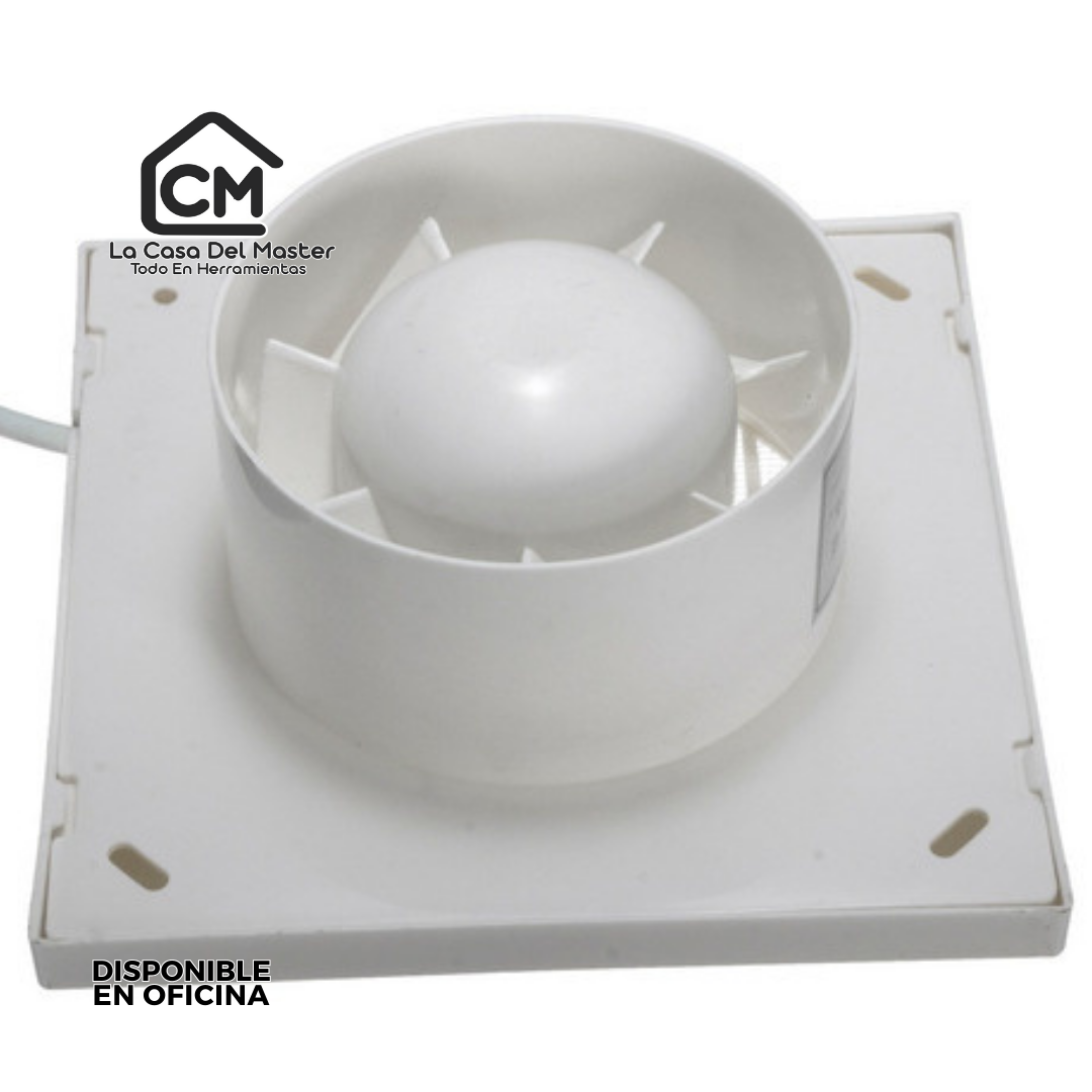 Extractor Aire 220v 4 Pulgadas 10cm Baño Cocina Oficina