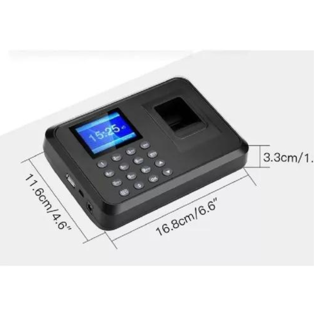 Control Asistencia Reloj Con Marcador De Huella Digital