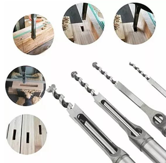 Broca Para Agujeros Cuadrado 4 Pcs