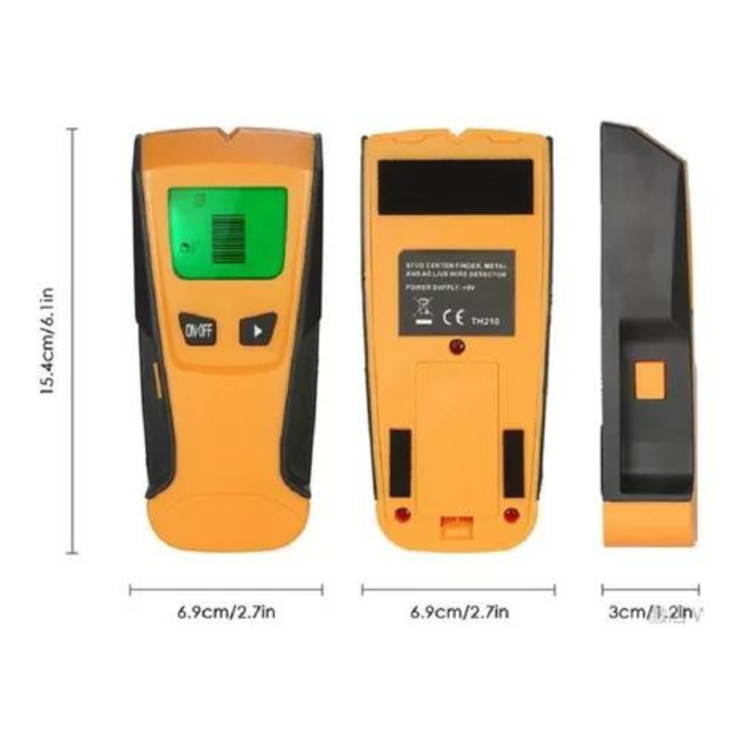 Detector De Metales 3 En 1 Metal Maderas Vigas Cableado