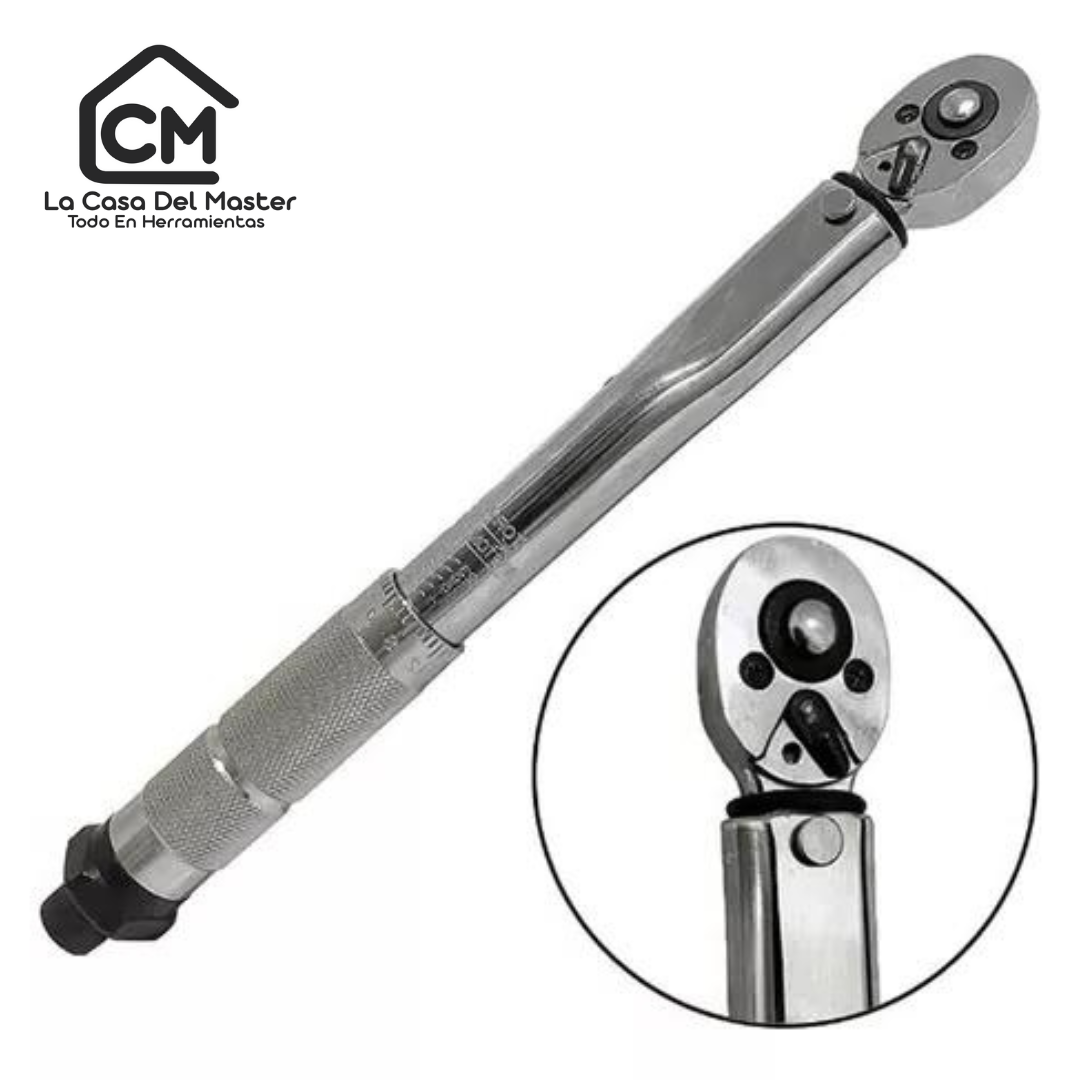 Llave De Torque Torquimetro 1/4 Pulgada 5 A 25nm -11 Piezas