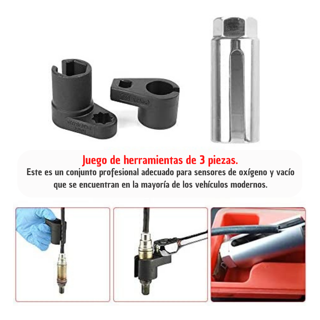 Kit Extractor Sensor De Oxígeno 3/8"