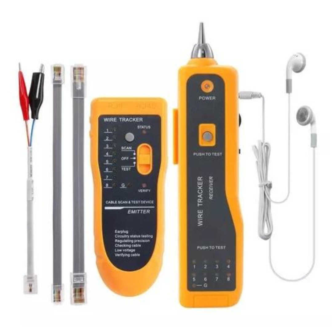 Tester Cable De Red Lan Rj45 Wire Tracker !incluye Funda!