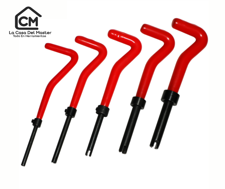 KIT 131 PZ. REPARADOR DE ROSCAS PROFESIONAL HILOS DAÑADOS
