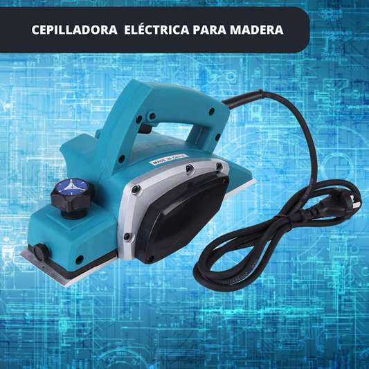 Cepillo Eléctrico Mueblería Carpintería 750w 7000rpm