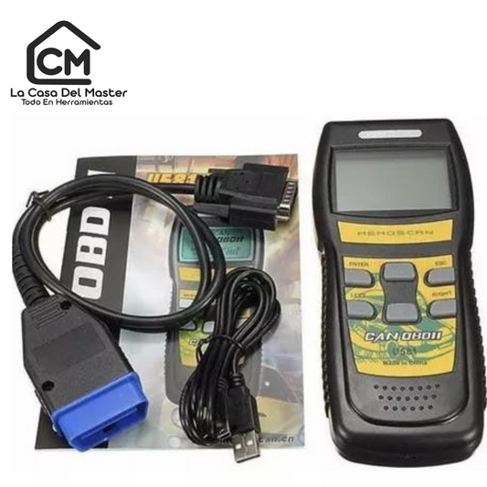 ¡Diagnostica tu auto como un PRO!  🚗  Scanner Automotriz Super Can Multimarca Obdii Memoscan U581 🚗