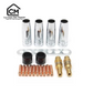 kit Puntas De Contacto De Soldadura Mig/mag De Alta Calidad Con Boquilla De 0,8 Mm M6