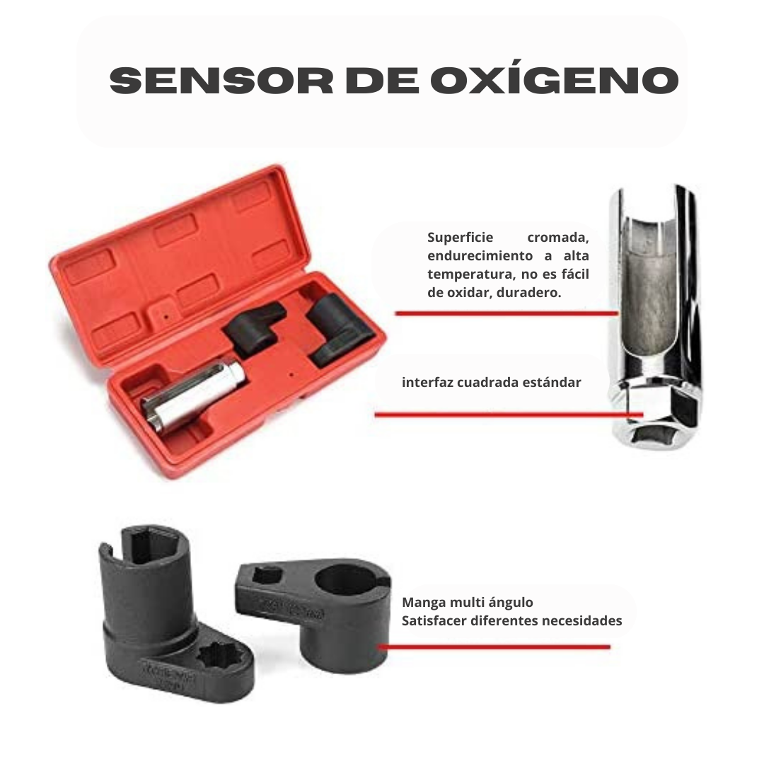 Kit Extractor Sensor De Oxígeno 3/8