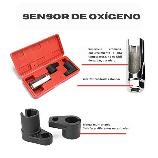 Kit Extractor Sensor De Oxígeno 3/8"