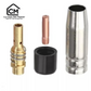 kit Puntas De Contacto De Soldadura Mig/mag De Alta Calidad Con Boquilla De 0,8 Mm M6